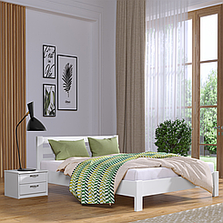 Ліжко дерев'яне Рената Люкс (бук)