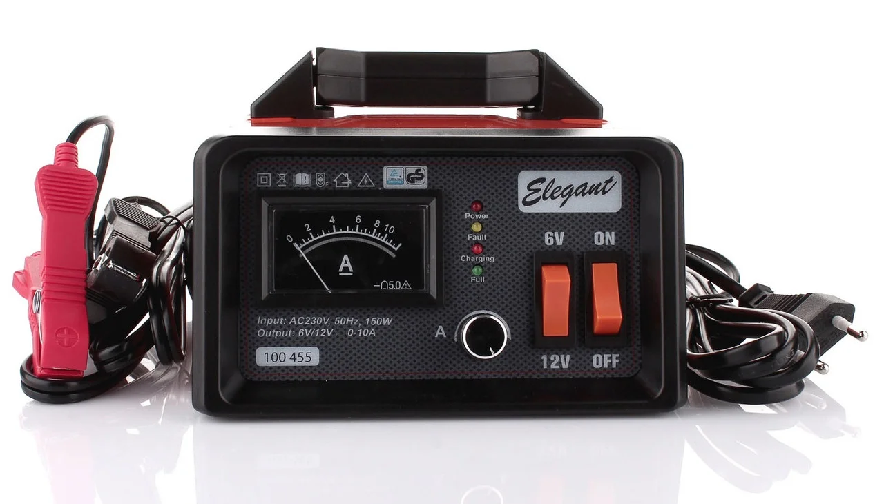 Імпульсний зарядний пристрій 10 А 6/12 В Elegant 100 455 Польща