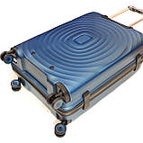 Середня валіза з поліпропілену на 68 л Snowball Robust 35203 синя, фото 3