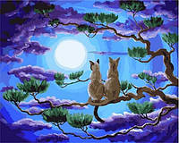 Картина по номерам 40х50 см Babylon Пара в верхушках деревьев Художник Лаура Айверсон (VP 660)