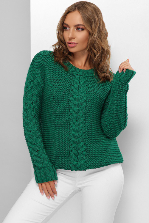 Светр 182 смарагдовий 44-50, фото 1