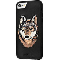Чохол Polo Savanna Wolf з вишивкою для iPhone 7/8/SE 2