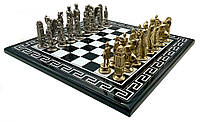 Шахматы Italfama Cesare Nero, 50 x 50 см, фигуры цинк, латунь, никель (20M+348NB)