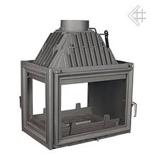 Каминна топка Kratki Zuzia 16 тунель із лівим бічним склом