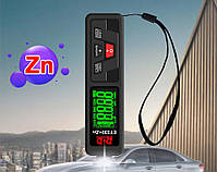 ET330+Zn товщиномір фарби, Fe/NFe/Fe+Zn, до 1500 мкм, зелений дисплей, + батарейки!, фото 2