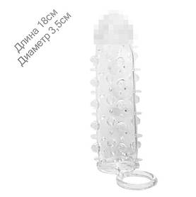 Насадка на член Dorcel Mr. Orgasm 18см на 3,5см