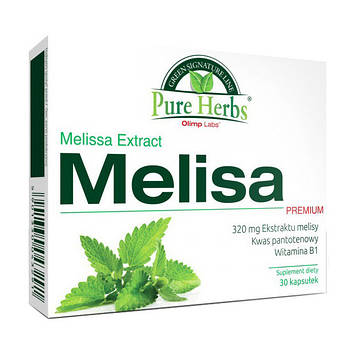 Екстракт меліси OLIMP Melisa Premium 320 mg melissa extract (30 caps)