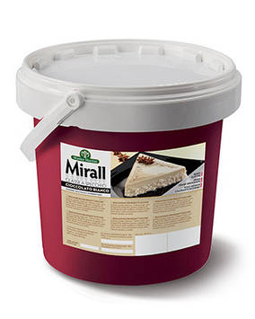 Дзеркальна глазур "Mirall" білий шоколад