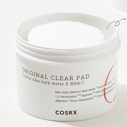 Спонжі з ВНА-кислотами Cosrx One Step Original Clear Pads 70 шт.