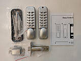 Акція! Кодовий замок цифровий механічний Lockod для будь-яких дверей із клавіатурою з двох сторін Lockod LC240, фото 5