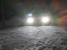 Led Протитуманні фари 7 лінз дворежимні для ВАЗ 2115 з лінзою діодні