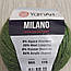 Турецька пряжа для в'язання Milano (мілано) 865 оливка, фото 3