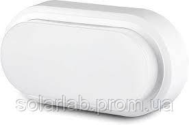 Світильник фасадний LED V-TAC, 8W, SKU-1312, Rectangle Oval Dome, 230V, 4000К, ІР54, білий