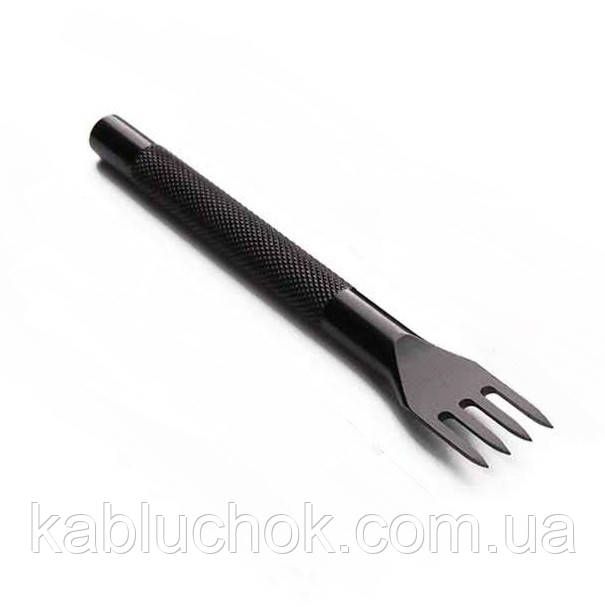 Пробійник кроковий Ромб із кроком 4 мм 4 зубці, фото 1