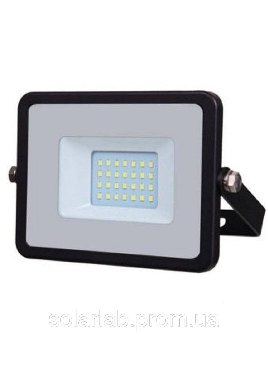 Прожектор уличный LED V-TAC, 20W, SKU-441, Samsung CHIP, 230V, 6400К, черный