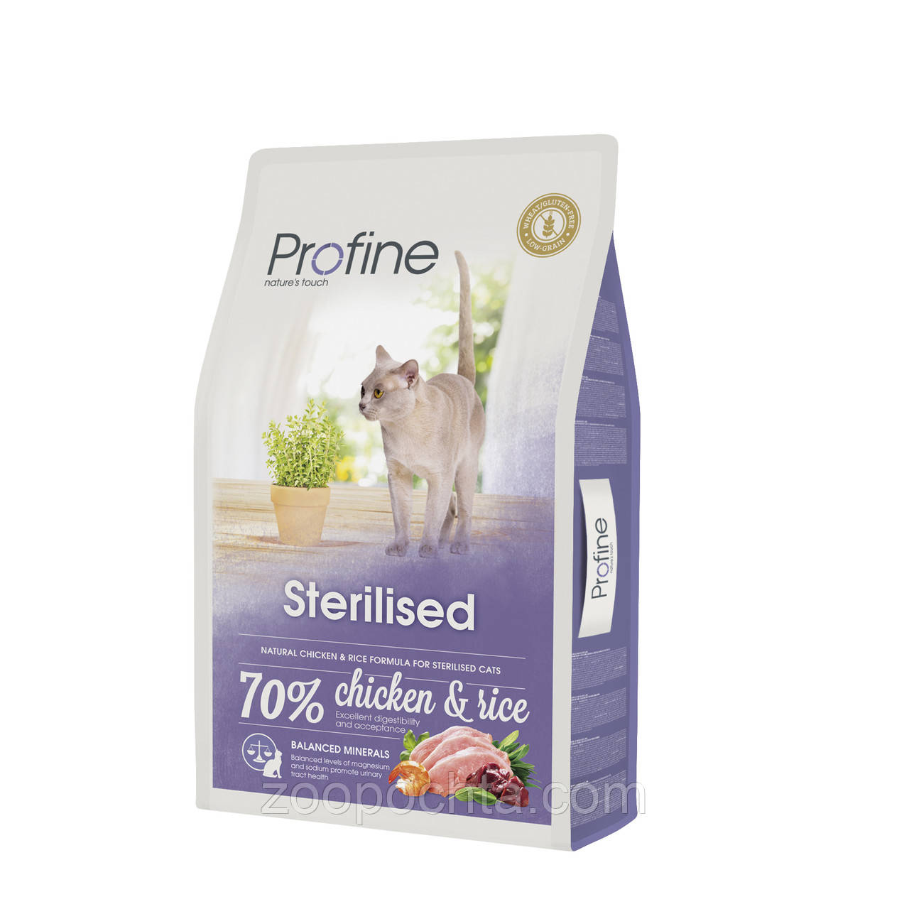 Сухий корм Profine Sterilised для стерилізованих кішок із куркою та рисом 10КГ