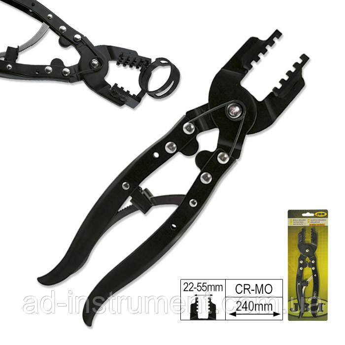 Кліщі для зняття шлангових хомутів 22-25 мм. JBM 52509, фото 1