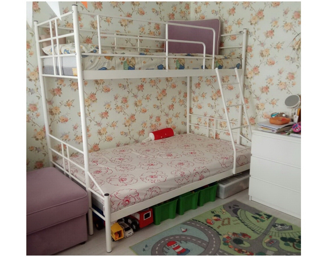 Кровать Двухъярусная для Троих Злата 2+1 Светлая +разборная на 2 ...