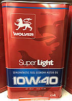 WOLVER Super Light 10W-40, API SN/CF 4л