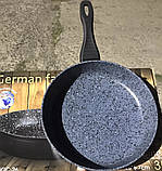 Сковорода German Family з гранітним покриттям і кришкою 28*5.7 см, фото 4