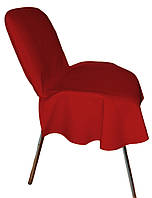 Чехол накидка на офисный стул красный Atteks - 1351-1