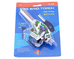 Автоматичний газовий пальник Fire Bird Torch FK-888 (зелений, хакі)