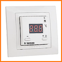 Терморегулятор Terneo vt для инфракрасных панелей, терморегуляторы бытовые, 60х60х33мм