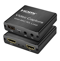 Карта відеозахоплення з HDMI — 4K,1080p  USB 2,0