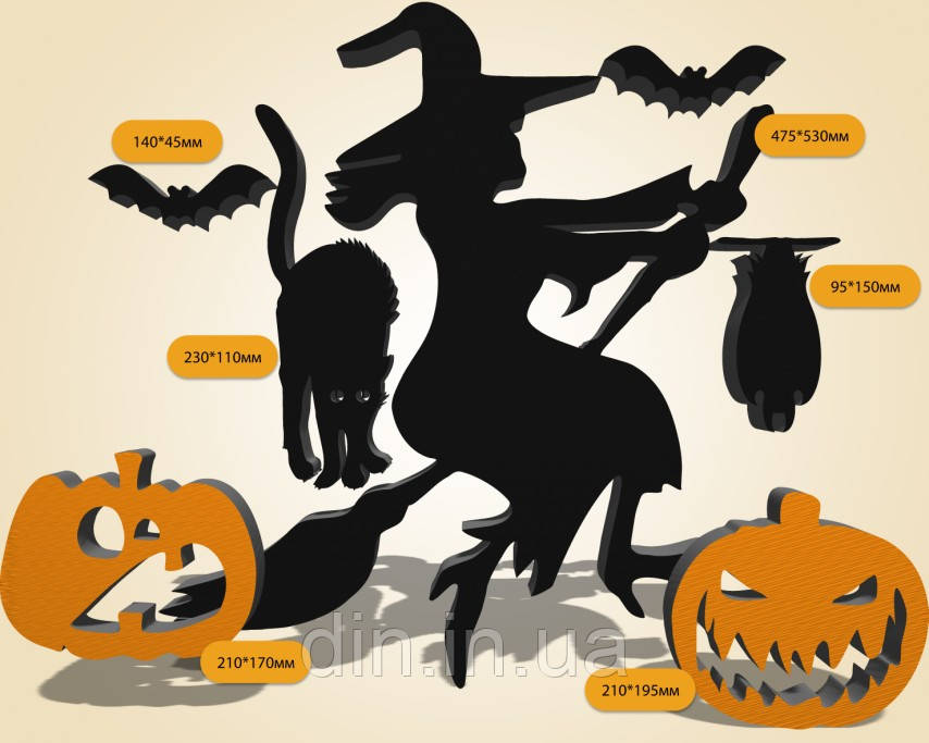 Haloween панно №4