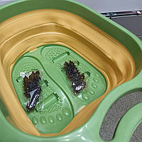 Ванночка для ніг Педикюрна складана ванночка масажне відро