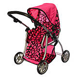✅Коляска для ляльок melogo 9672 у горошок, фото 6