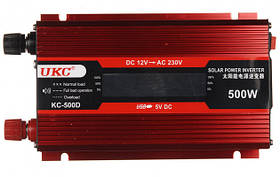 Перетворювач (інвертор) AC/DC KC-500D 500W LCD