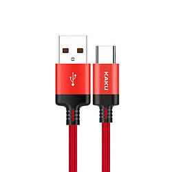 USB кабель Kaku KSC-283 USB Type-C 1m - Red
