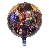 Фольгована кругла куля Месники №4 18" 45 см