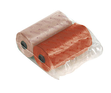 Пакети для собачих фекалій, 2штх20пак, кольорові червоний/рожевий