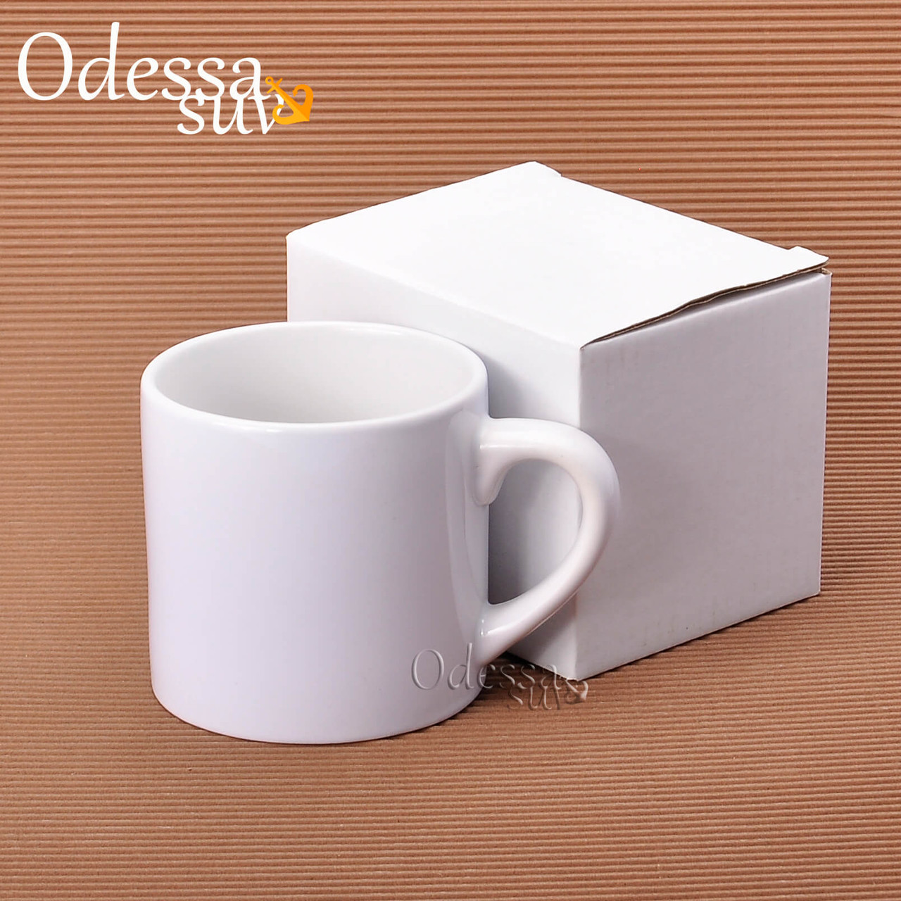 Чашка сублим біла 150мл (в коробці), фото 1