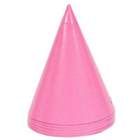 Ковпак стиль "Однотонний", рожевий, 6 шт, Набор колпачков "Розовый" 1501-4647