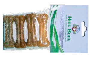 Кость жилава KingBone Buffalo, 8см, 35гр, 4шт/уп