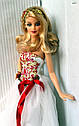 Лялька Барбі Колекційна Святкова 2010 Barbie Collector Holiday R4545, фото 5