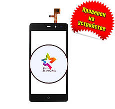 Сенсор (тачскрін) Ergo B502 Basic Dual Sim чорний (перевірений на пристрої) FPC-R1102-1 V1