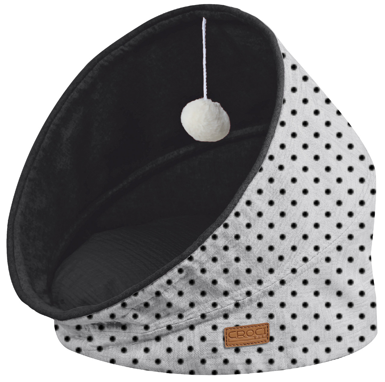 Будиночок для тварини з іграшкою IGLOO COZY IMPACT, складаний, 44х44х48см