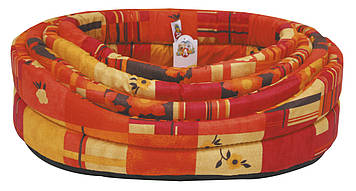 Набір лежанок для тварин Sogno, червоний, 4 розміру (40-45-50-55 cm)