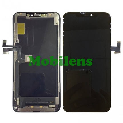 Apple iPhone 11 Pro Дисплей + точскрин (модуль) чорний LowQuality TFT, фото 1