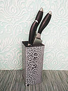 Блок для ножів, колодка підставка для ножів, підставка для ножів з наповнювачем, підставка для ножів