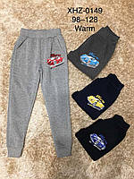 Детские спортивные брюки на флисе для мальчиков Active Sport,98-128 рр оптом XHZ-0149