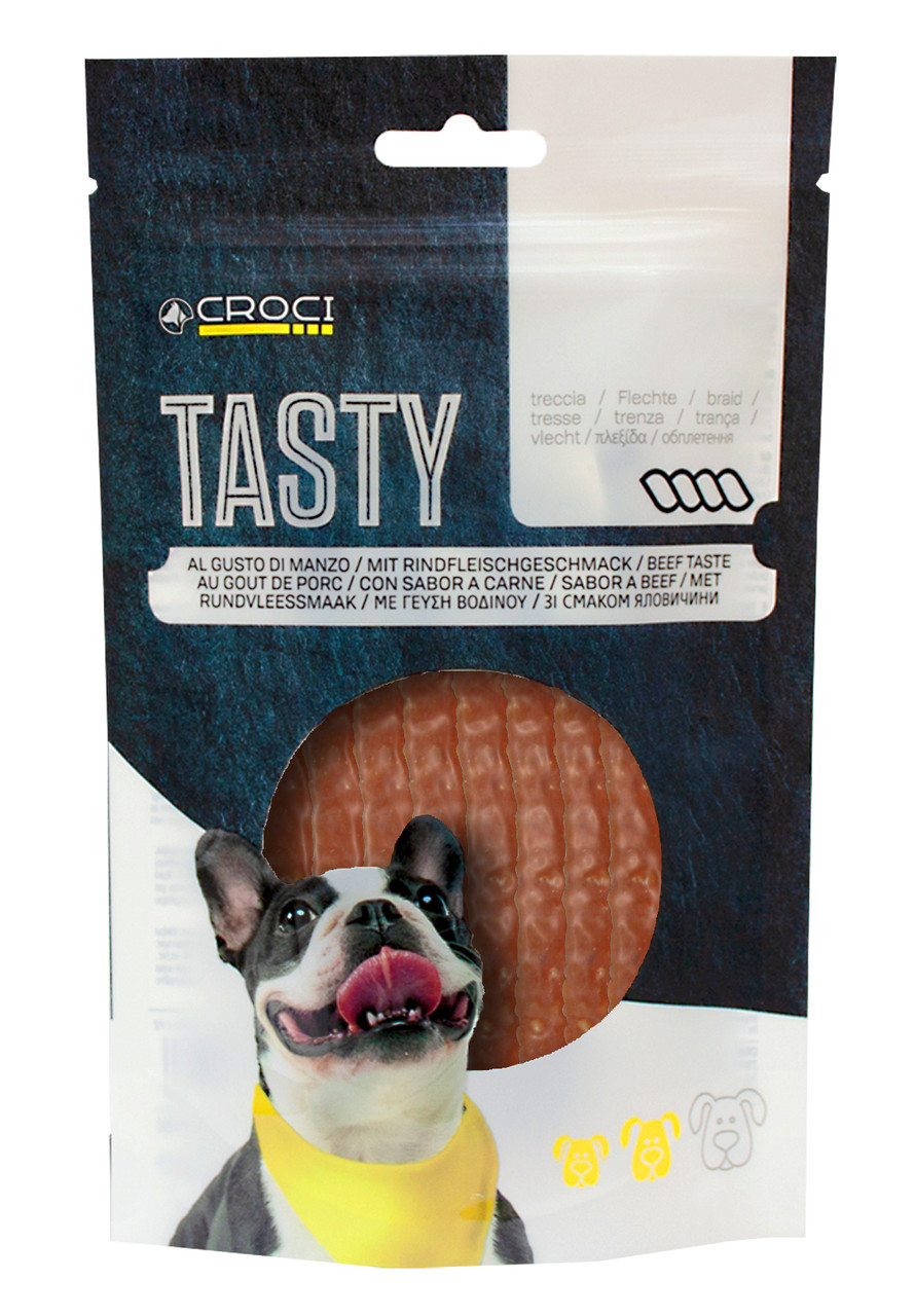 Ласощі TASTY "Сендвіч" тріска з куркою, 80гр, (ціна за пачку)