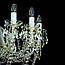 Велика чеська кришталева люстра на ланцюгу для великої вітальні, холу на 16 лампочок Андула dia 1000, фото 2