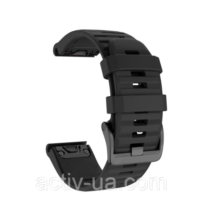 Ремінець для розумного годинника Garmin Fenix 5S/5S Plus/6S Pro, ширина ремінця 20мм, Чорний