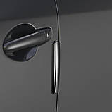 Захисні накладки Baseus Streamlined car door bumper strip чорні CRFZT-01, фото 3