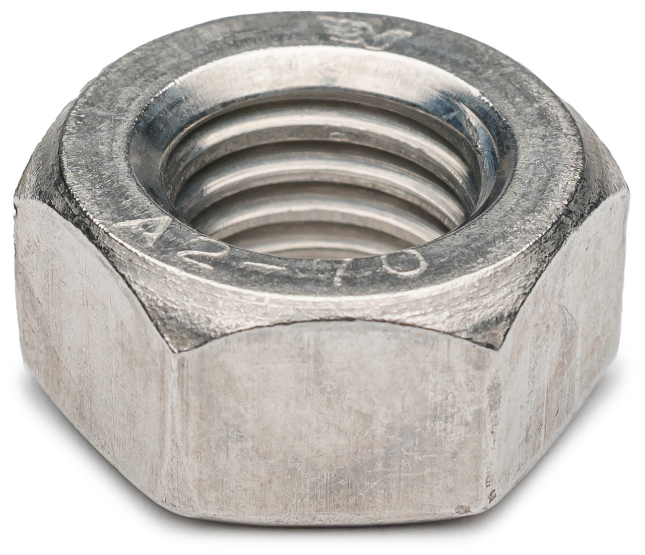 Гайка М12 шестигранна DIN 934 з нержавіючої сталі А2 (AISI 304), фото 1